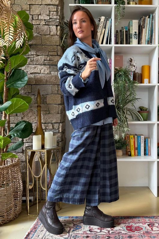 Moorland Lodge Cardigan Navy